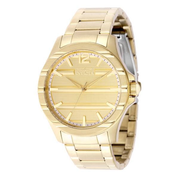 Invicta Men's 50330 Speedway Quartz PC21 Gold Dial Watch - Bezali