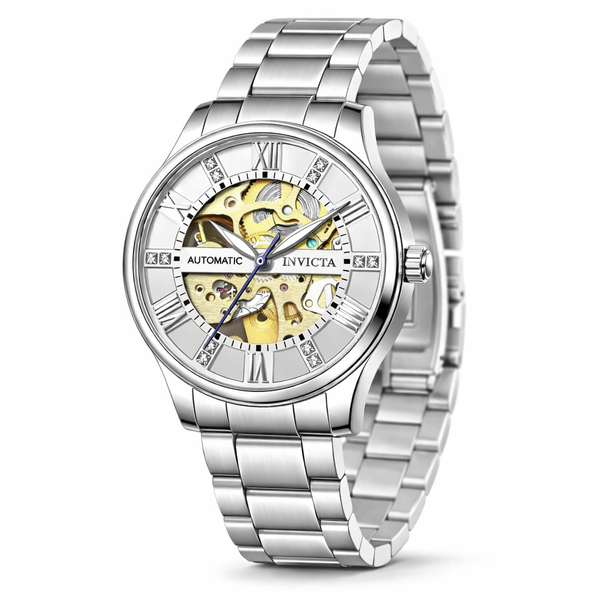 Invicta Men's 69117 Objet D Art Automatic LG0801B Silver Dial