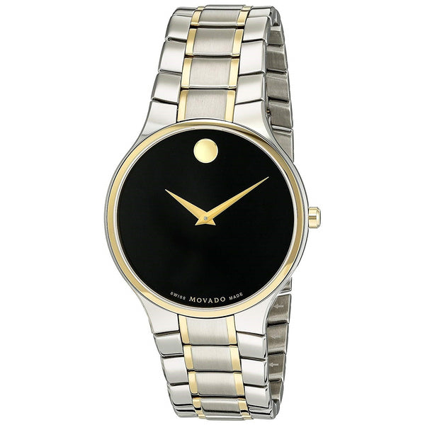 Movado Men s 0606901 Serio Two Tone Stainless Steel Watch Bezali