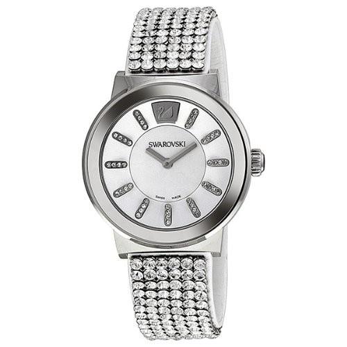 Swarovski Men s 1094348 Piazza Crystal Stainless Steel Watch Bezali