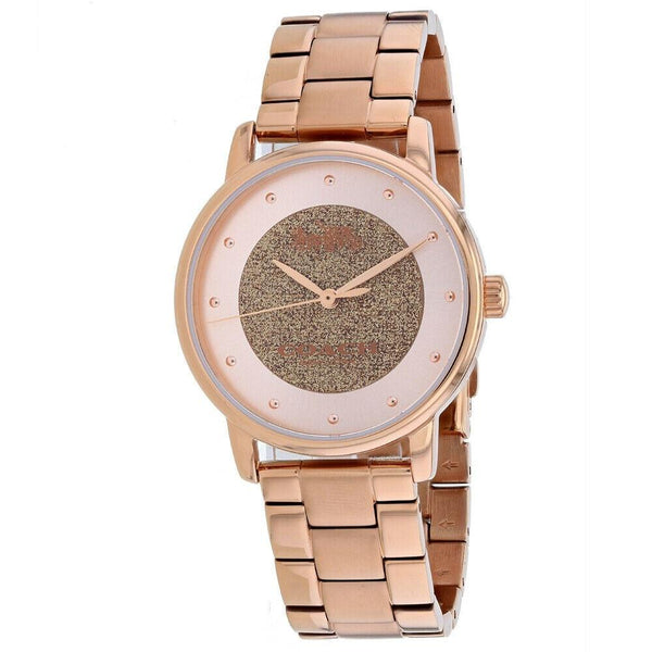 Coach Women\'s Watch 14503492 Quartz Silver Dial Rose Gold Stainless Steel 36mm Coach Women main image 4