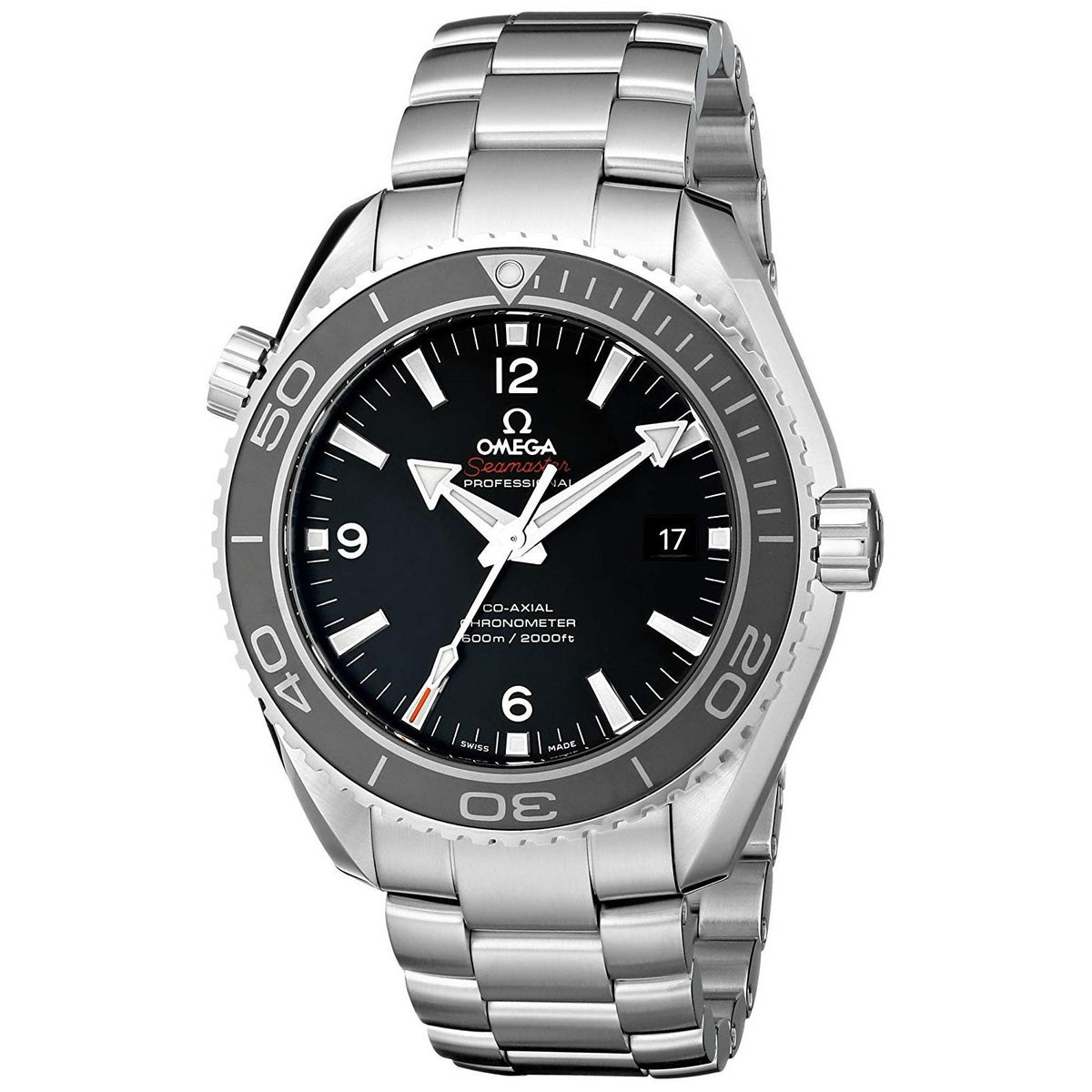 Omega Men&#39;s 232.30.46.21.01.001 Seamaster Planet Ocean Stainless Steel Watch