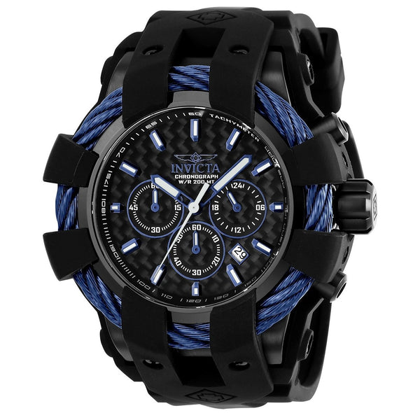 ボール VEBOEL Invicta Men's 23868 Bolt Black Silicone Watch - Bezali