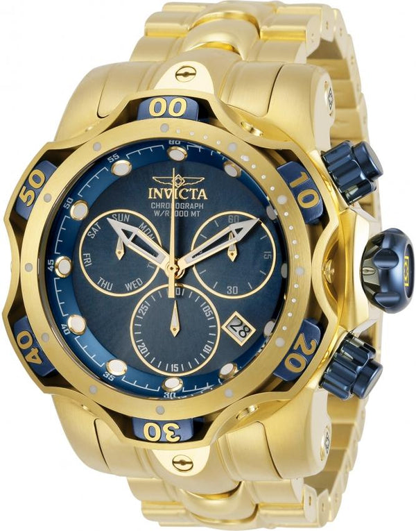 Invicta Men's 29641 Venom Venom Gold-Tone Silver Watch - Bezali
