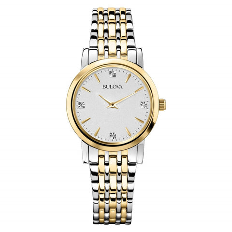 Bulova Women's 98P115 Casual  Gold-Tone Stainless Steel Watch