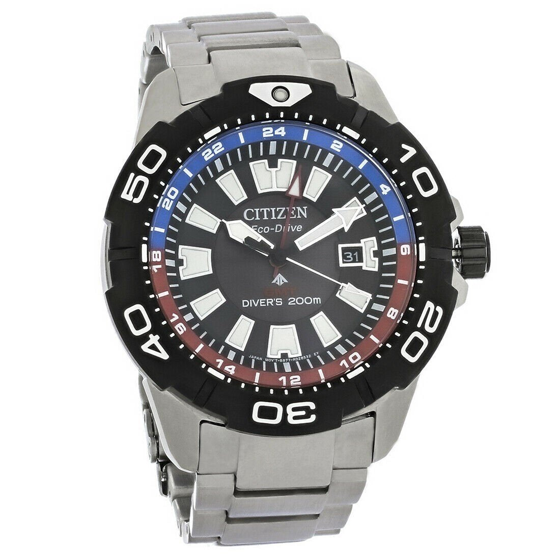 Citizen Men&#39;s BJ7128-59E Promaster Diver Stainless Steel Watch