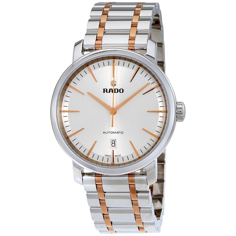 Rado Men&#39;s R14077113 Diamaster Two-Tone Stainless Steel Watch