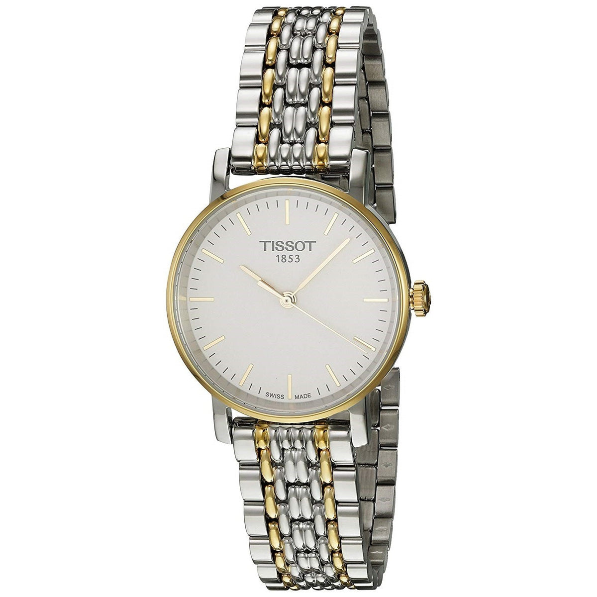 Tissot Women&#39;s T1092102203100 Everytime Two-Tone Stainless Steel Watch