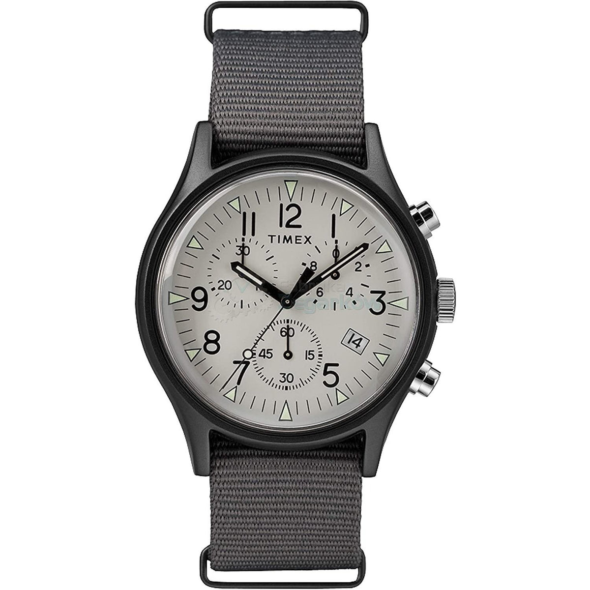 Timex Men&#39;s TW2T10900VQ MK1 Chronograph Grey Nylon Watch