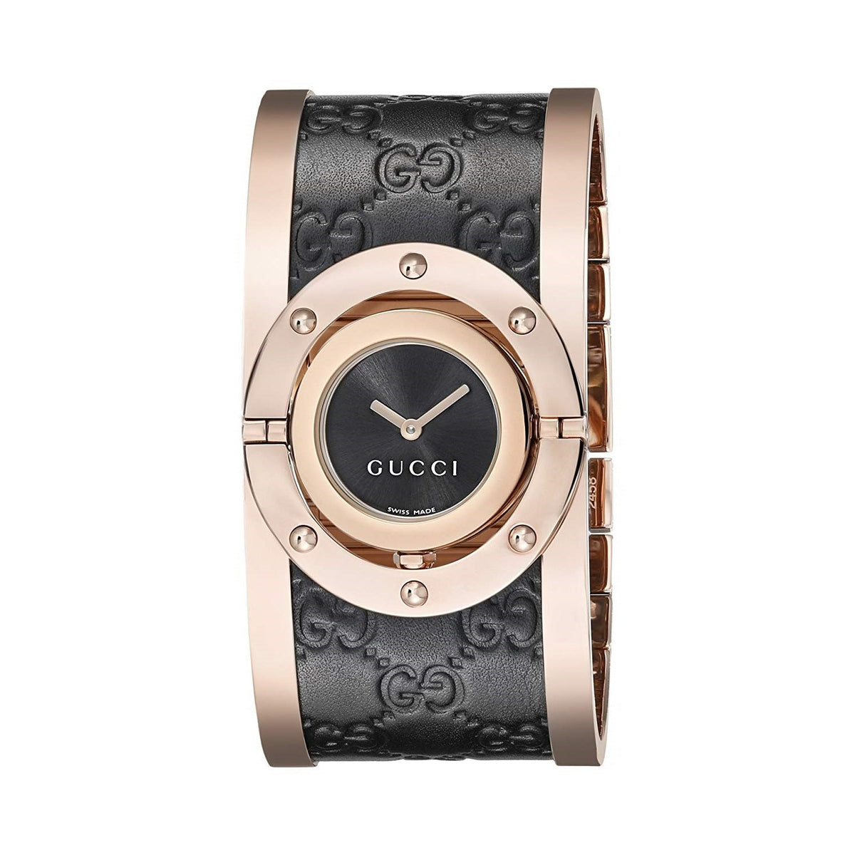 Gucci Women&#39;s YA112438 Twirl Two-Tone Stainless Steel Watch