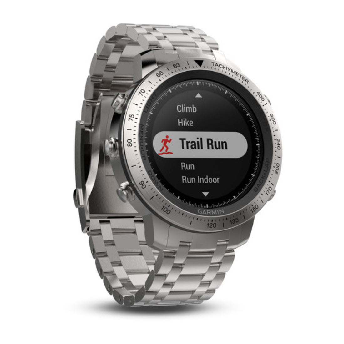 Garmin F?nix Chronos Men's Silver Bracelet Quartz Watch - 010-01957-02