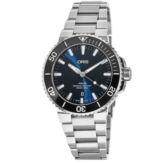 Oris Aquis Date Men's Blue Dial Automatic Watch 0173377304135-0782405