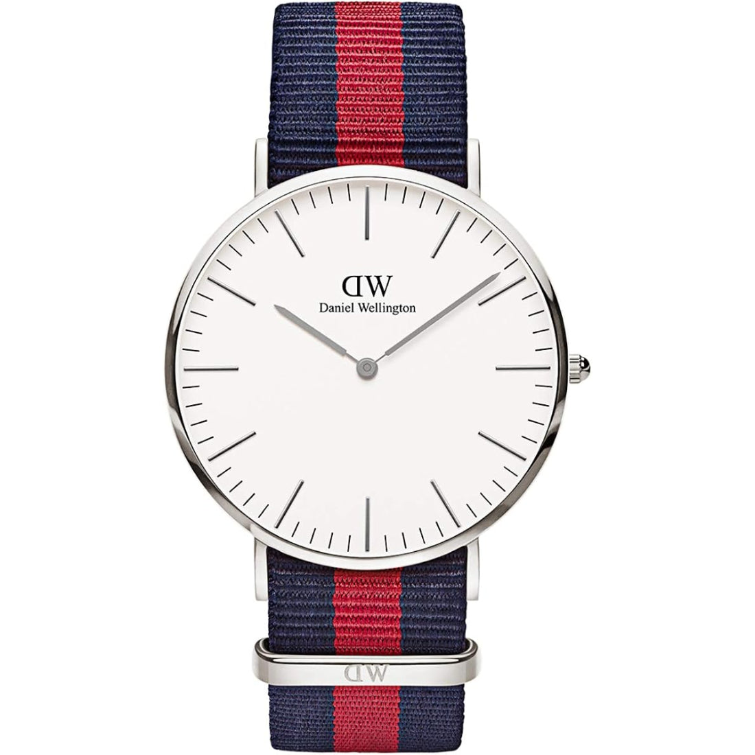 Daniel Wellington Oxford Men's Blue and Red Strap Quartz Watch - 0201DW