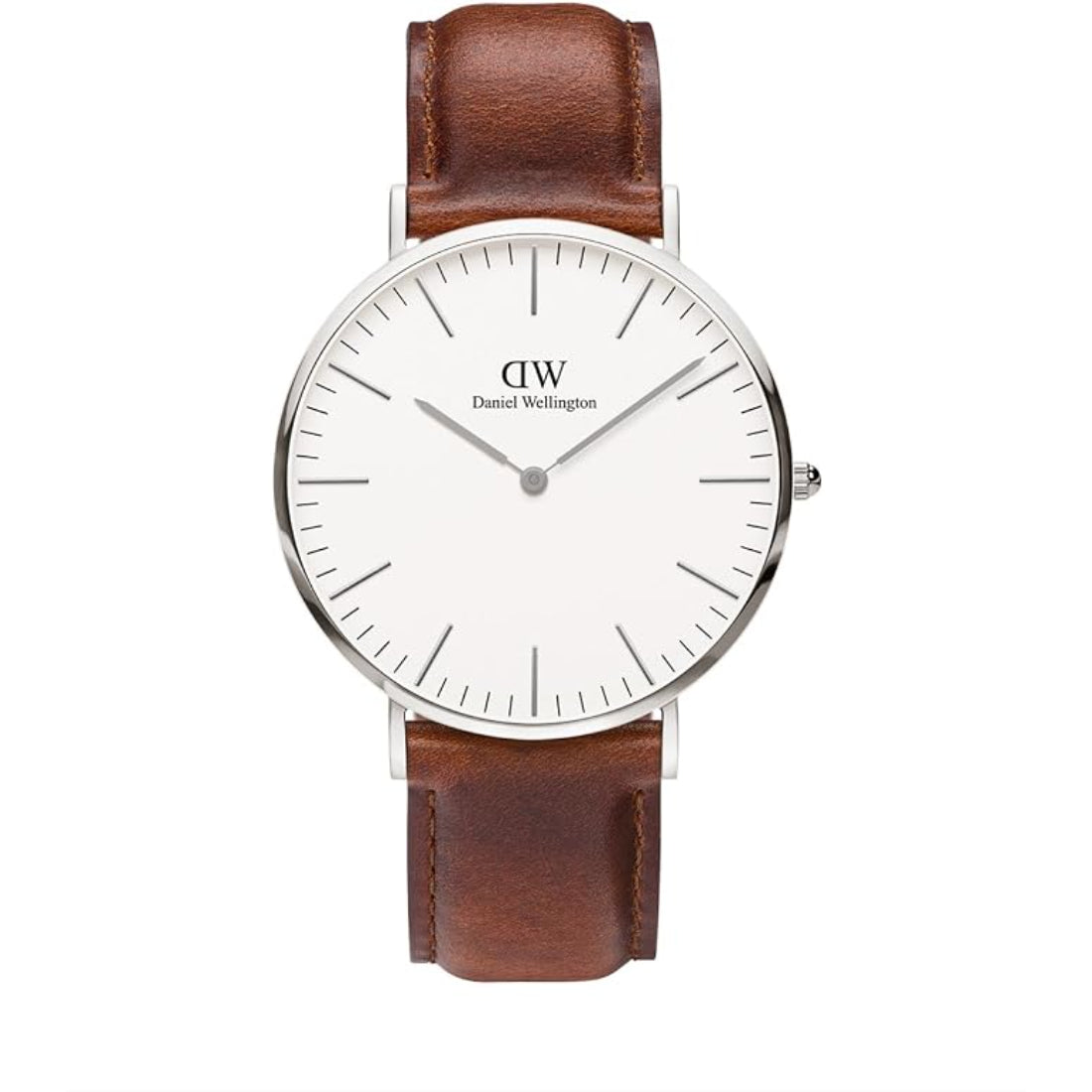 Daniel Wellington St. Mawes Men's Brown Strap Quartz Watch - 0207DW
