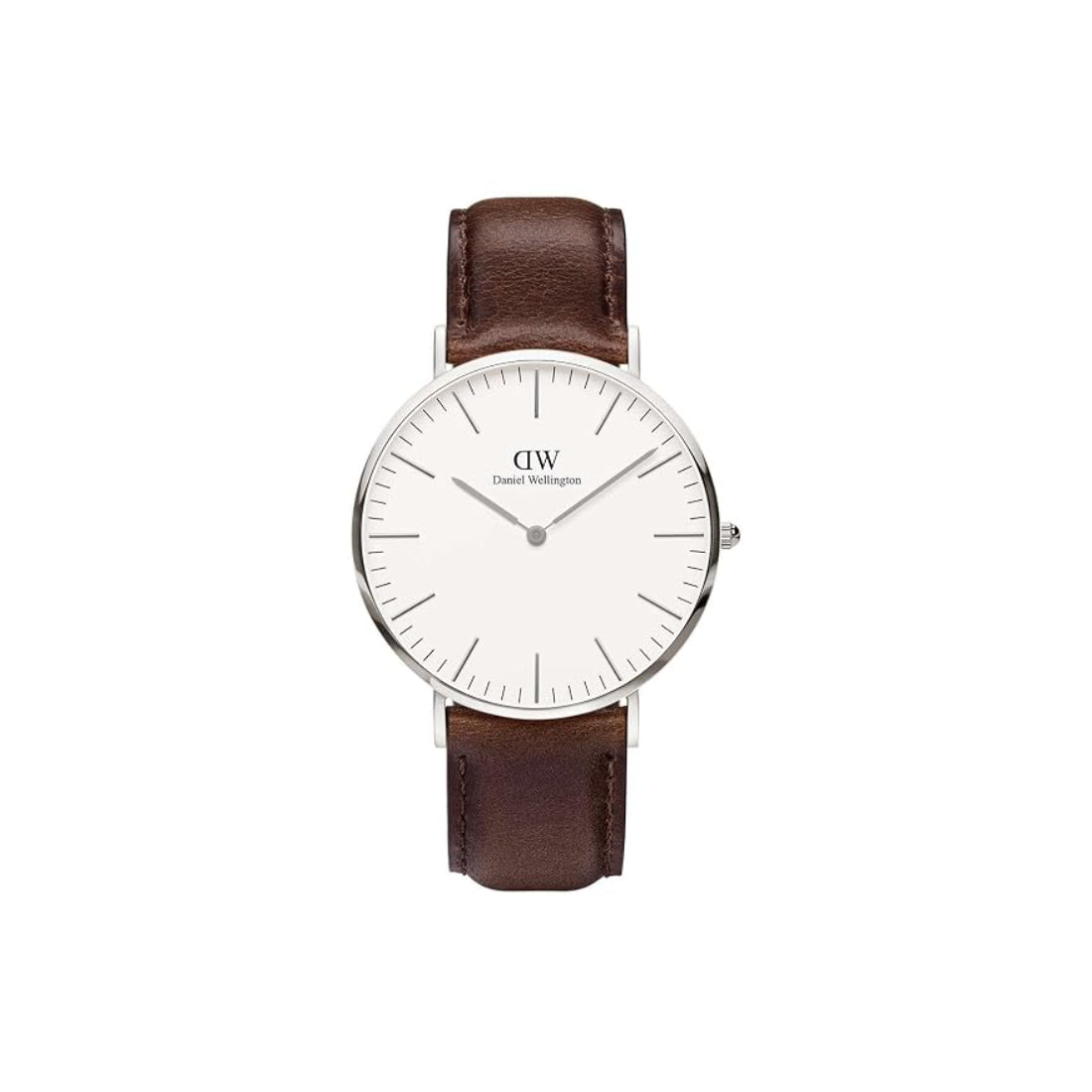 Daniel Wellington Bristol Men's Dark Brown Strap Quartz Watch - 0209DW