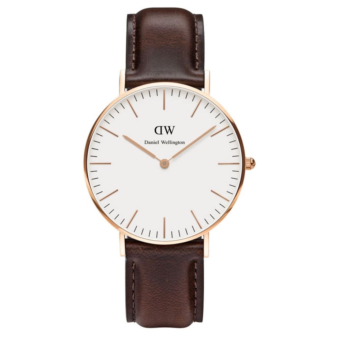 Daniel Wellington Bristol Women's Dark Brown Strap Quartz Watch - 0511DW