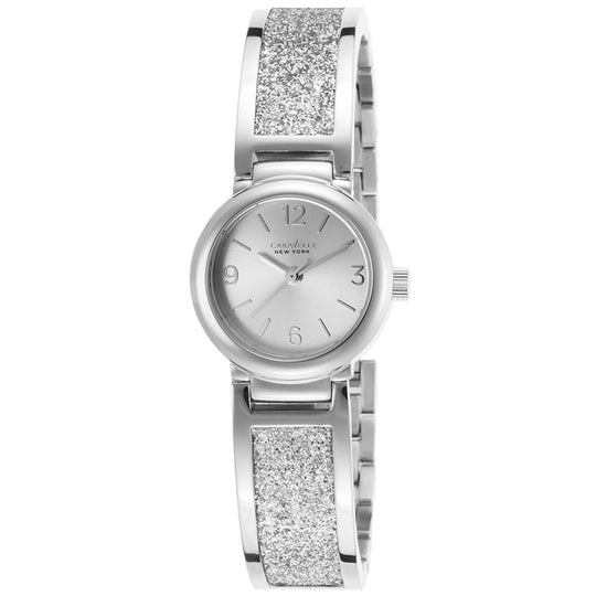 Caravelle New York by Bulova Women's Silver-tone Bracelet Quartz Watch - 43L181