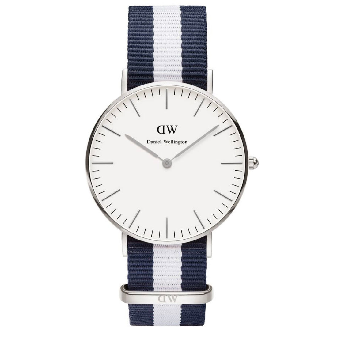 Daniel Wellington Glasgow Women's Blue and White Strap Quartz Watch - 0602DW