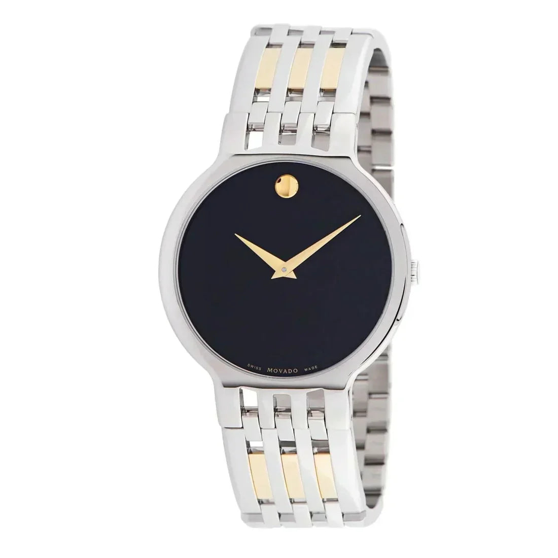Movado Esperanza Men's Two-tone/Silver and Gold Bracelet Quartz Watch - 0606962