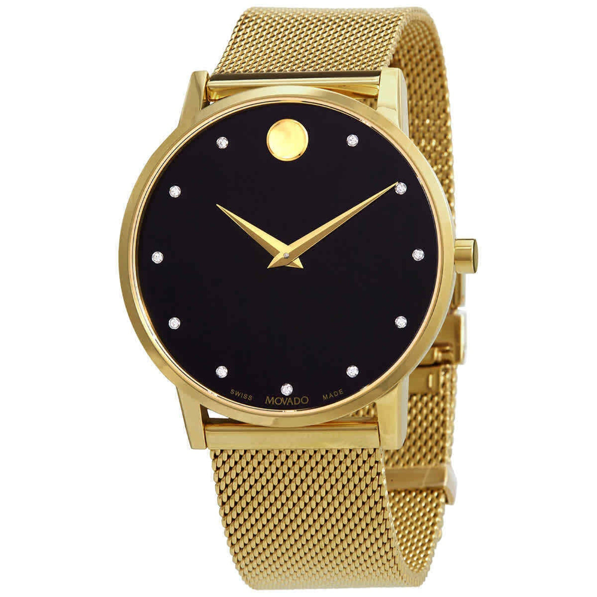 Movado Men's 0607512 Yellow Gold PVD Stainless Steel Watch