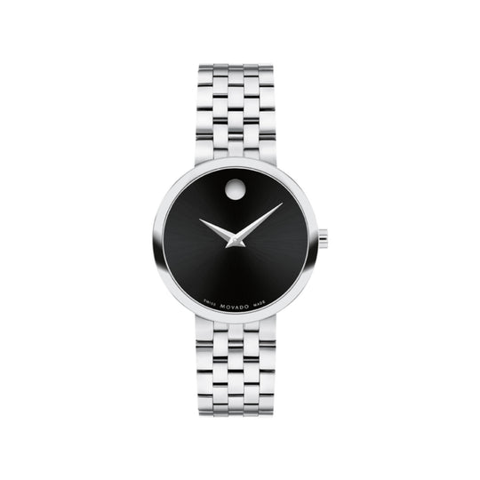 Movado Museum Classic Women's Black Dial Quartz Watch 0607847