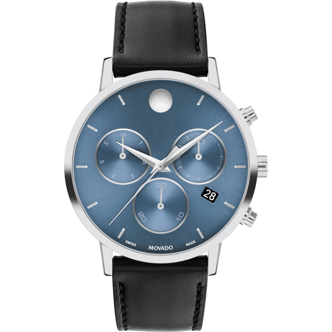Movado Museum Classic Men's Blue Dial Quartz Watch 0607889