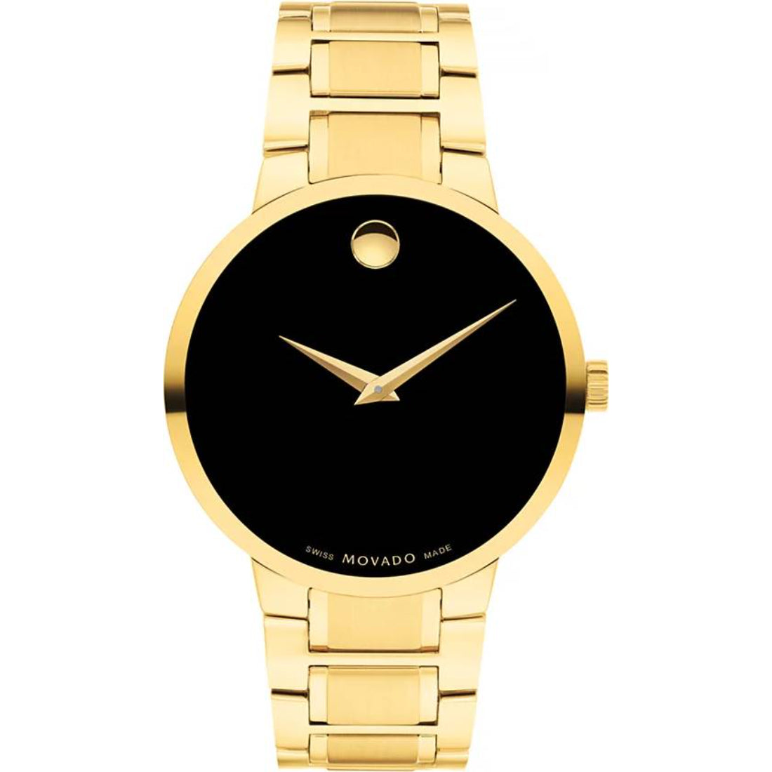 Movado Portfolio Men's Black Dial Quartz Watch 0607910