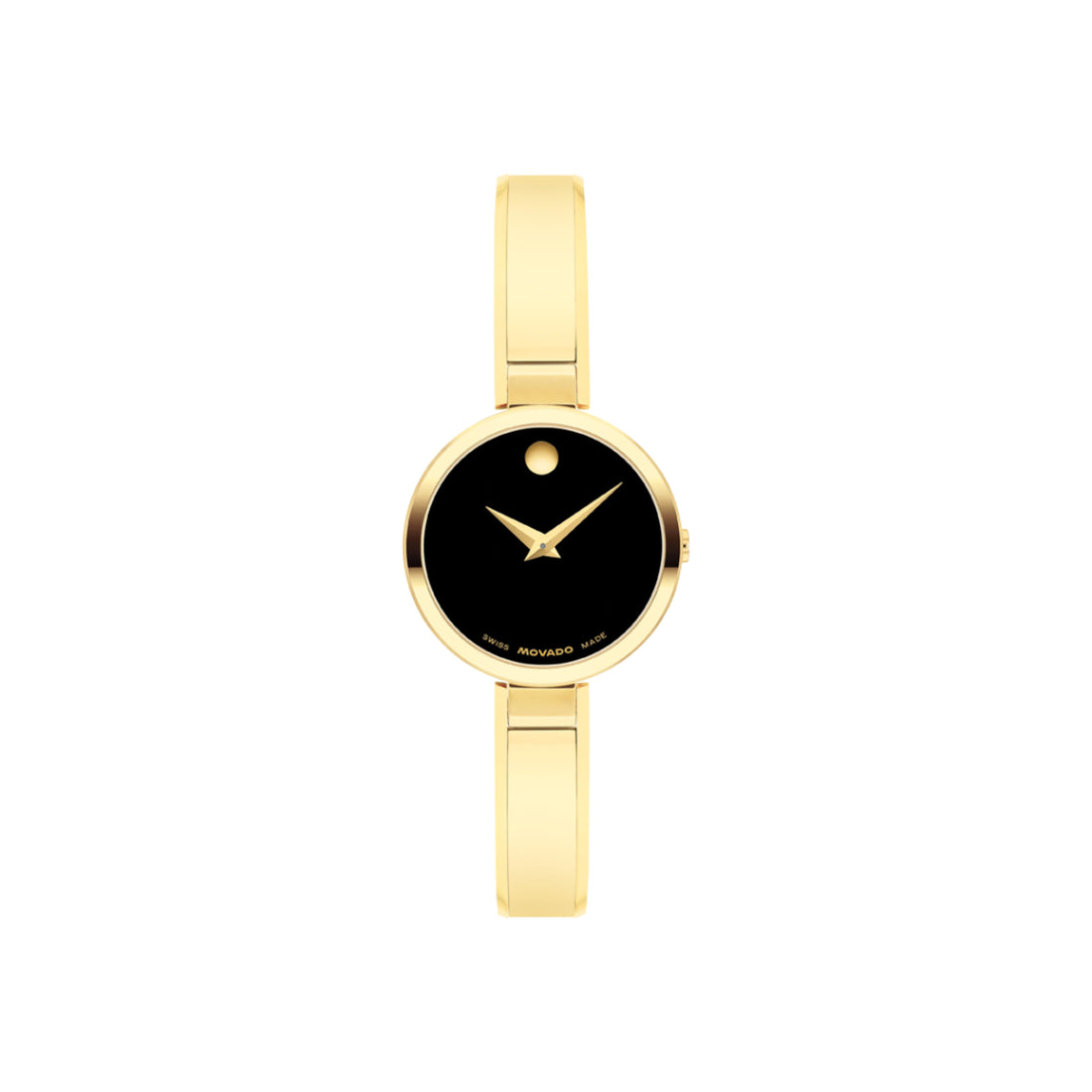 Movado Moda Women's Black Dial Quartz Watch 0608013