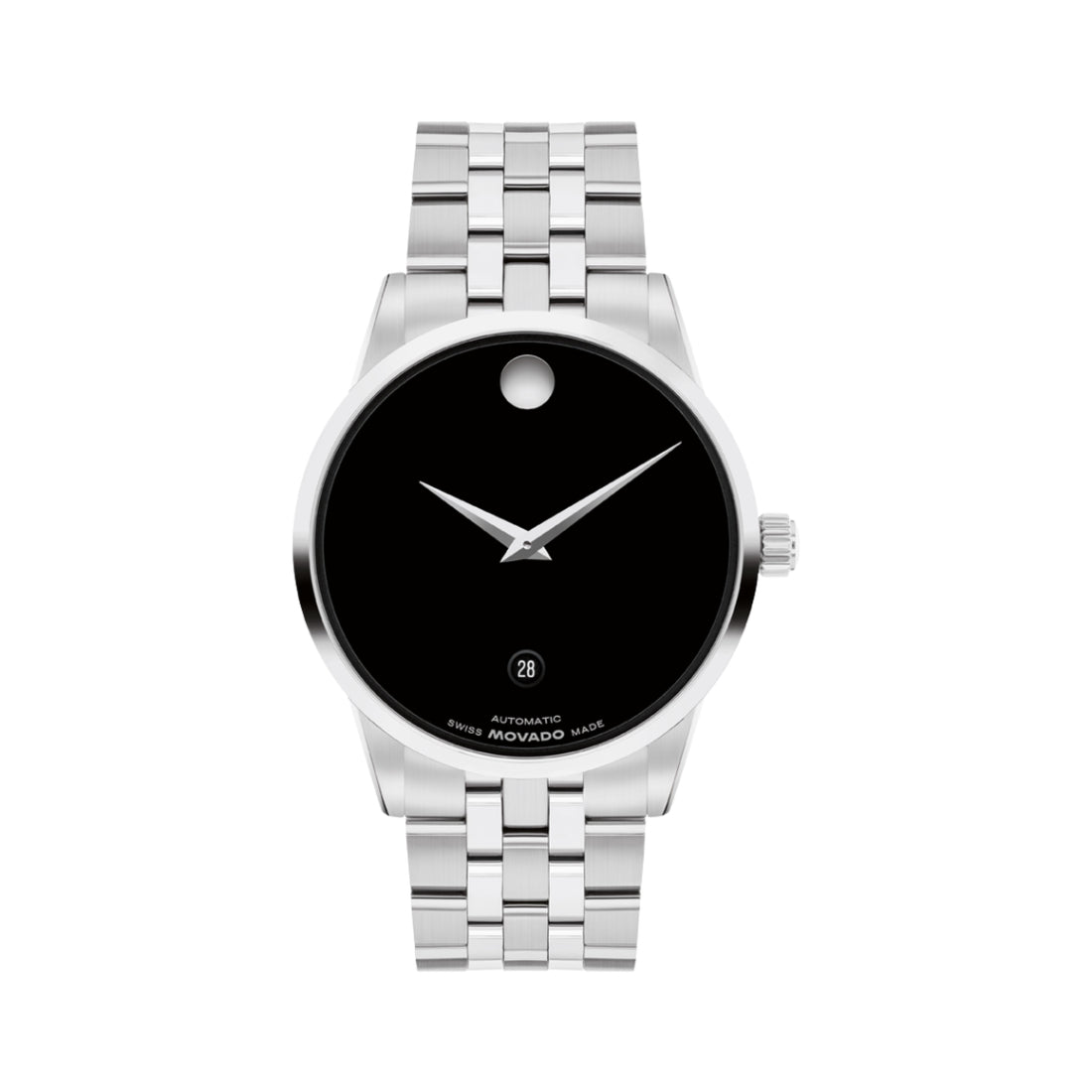 Movado Museum Classic Men's Black Dial Automatic Watch 0608030