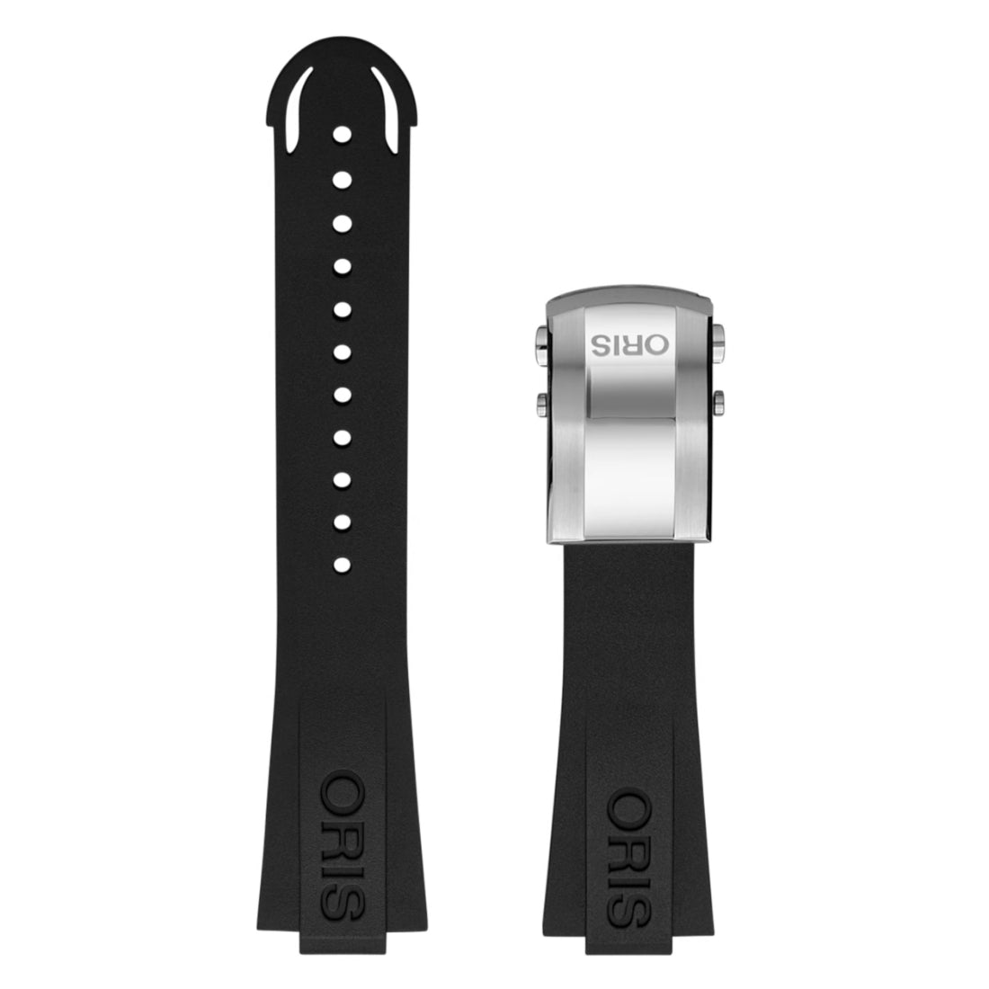 Oris Black Rubber Strap 24 mm 07 4 24 74EB