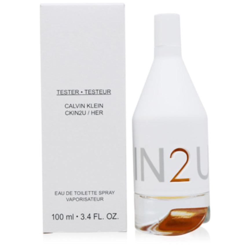 CKIN2U by Calvin Klein EDT Spray Tester 3.4 oz (100 ml) for Women