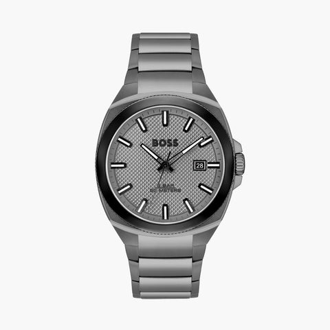 Hugo Boss Walker Men's Grey Bracelet Quartz Watch - 1514137