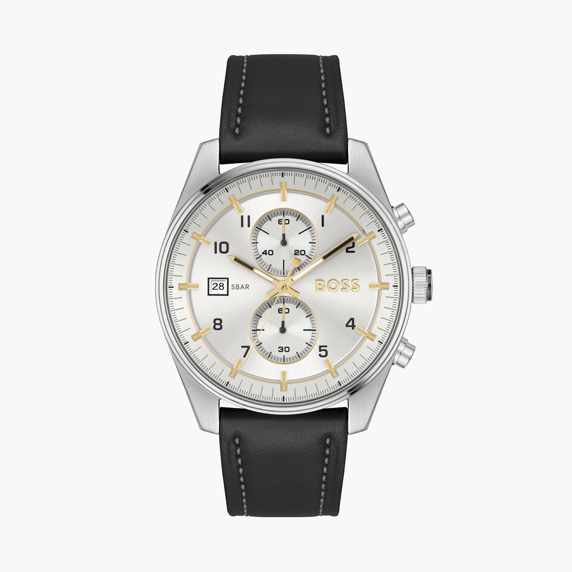 Hugo Boss Skytraveller Men's Black Strap Quartz Watch - 1514147
