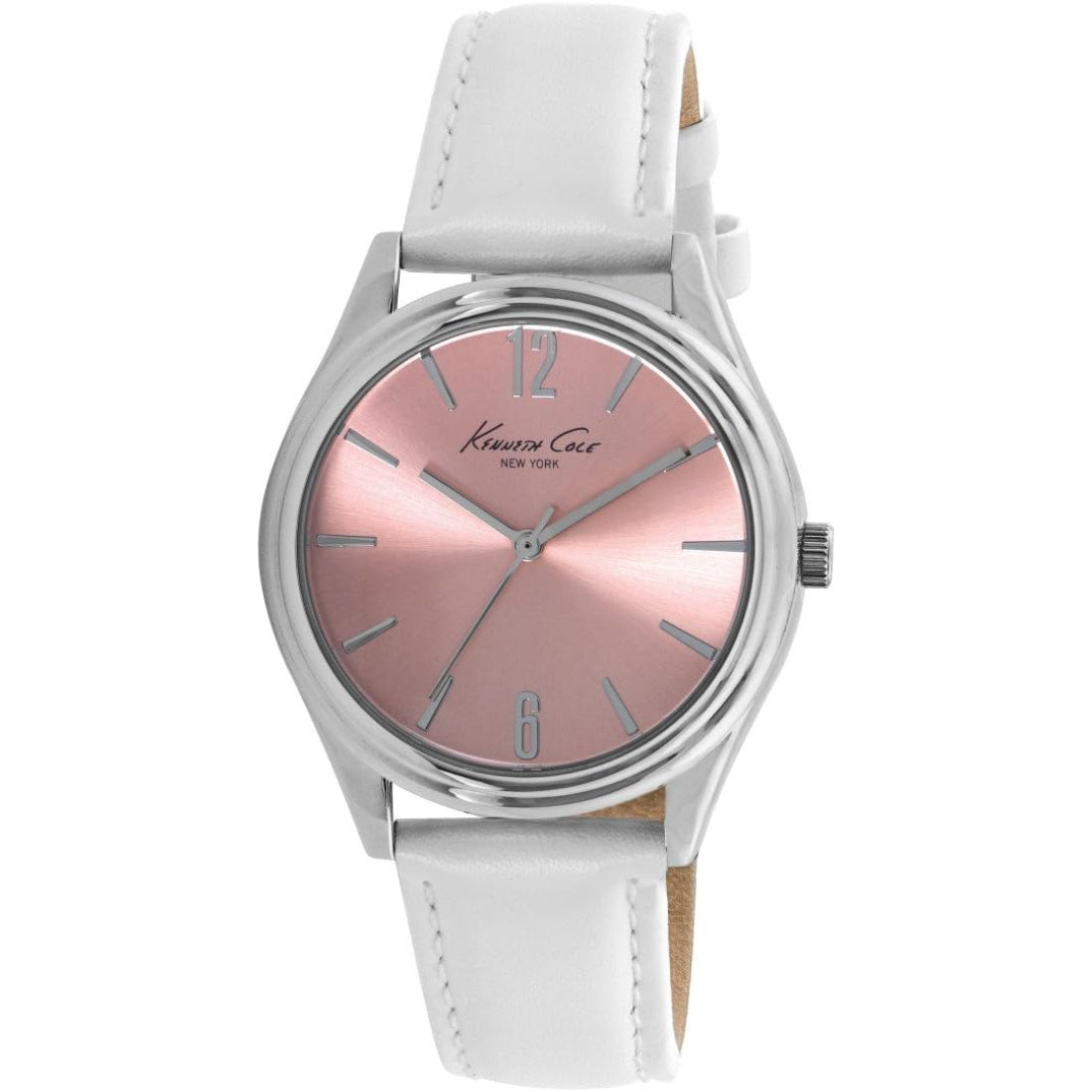 Kenneth Cole New York Women's White Strap Quartz Watch - 10021752