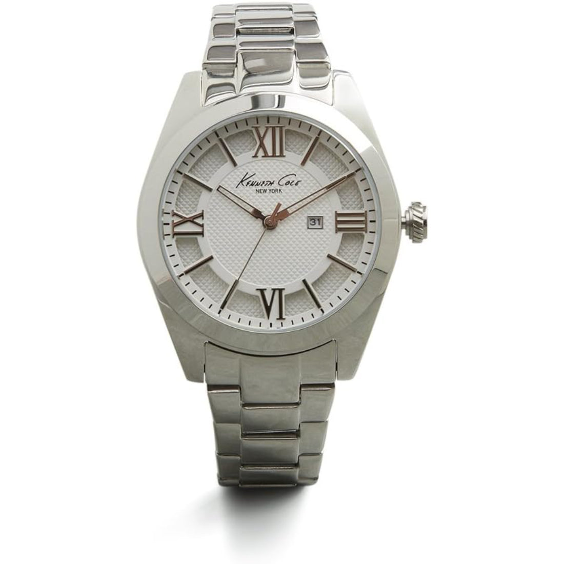 Kenneth Cole Dress Sport Women's Silver Bracelet Quartz Watch - 10023856