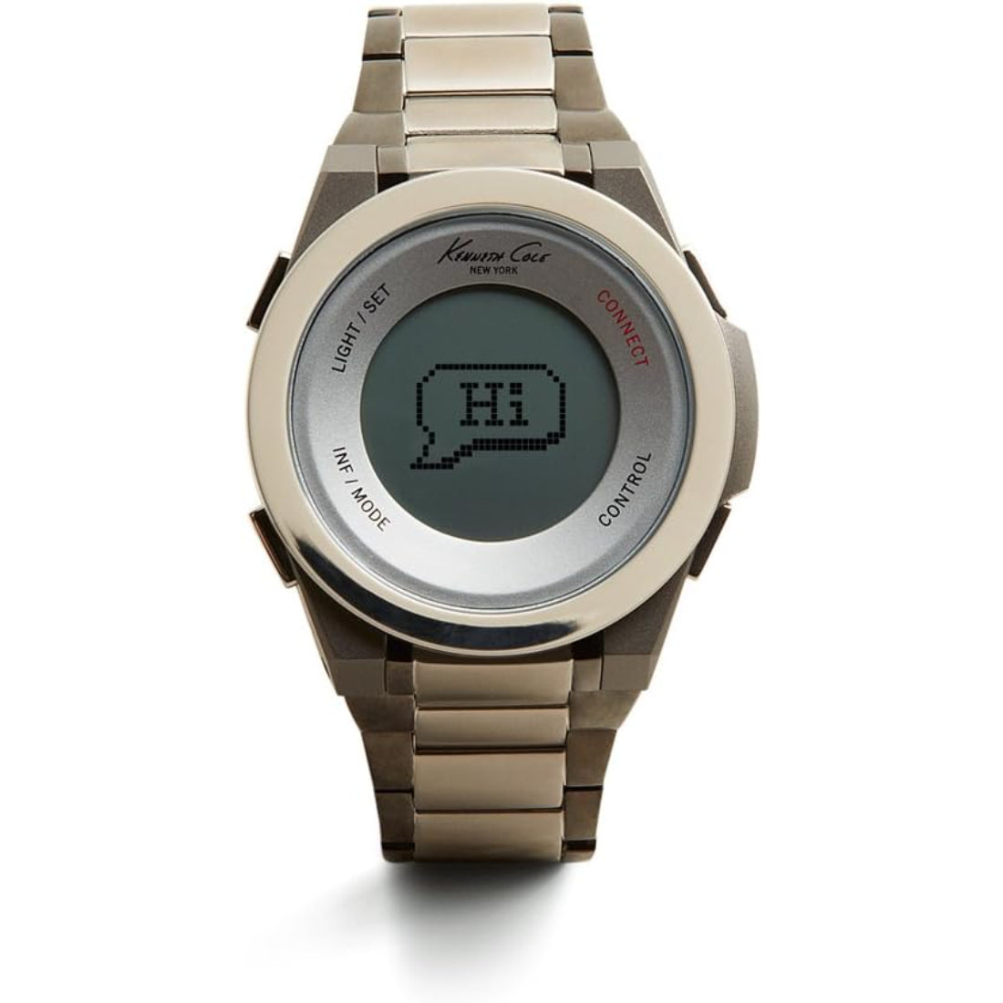 Kenneth Cole KC Connect Adult Silver Bracelet Quartz Watch - 10023868