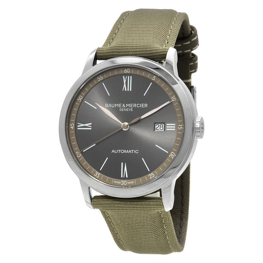 Baume & Mercier Classima  Men's Beige Strap Automatic Watch - MOA10695