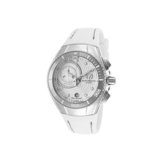 TechnoMarine Cruise One Women's White Strap Quartz Watch - 114032