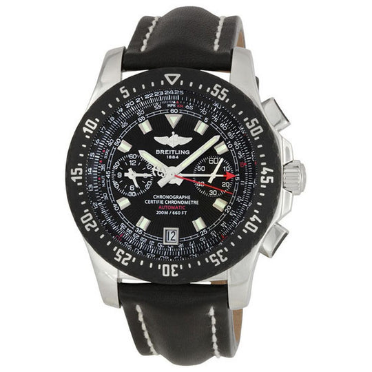 Breitling Skyracer Raven Men's Black Strap Automatic Watch - A2736423/B823BKLT