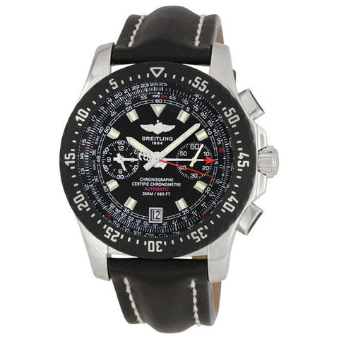 Breitling Skyracer Raven Men's Black Strap Automatic Watch - A2736423/B823BKLT