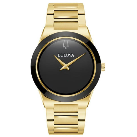Bulova Millennia  Men's Gold-tone Bracelet Quartz Watch - 97A183