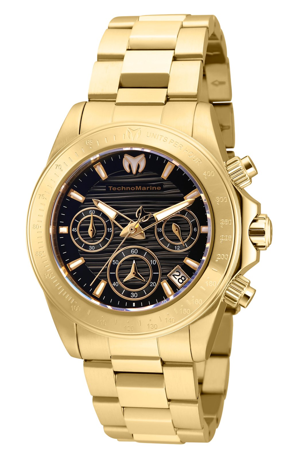 Technomarine Women's TM-219014 Manta Quartz Black Dial Watch