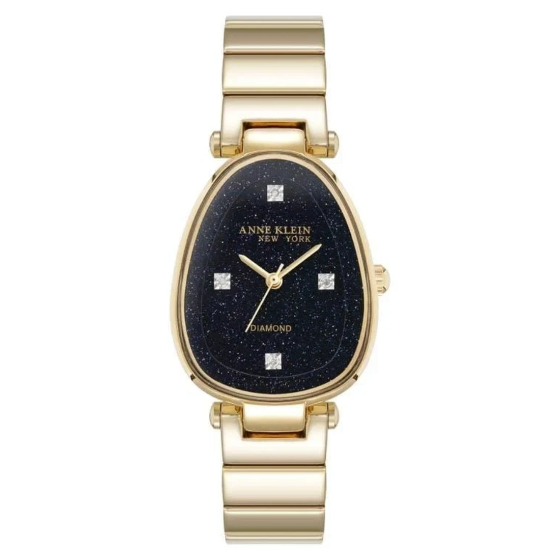 Anne Klein New York Collection Women's Silver-tone Bracelet Quartz Watch - 12/7790BSGB