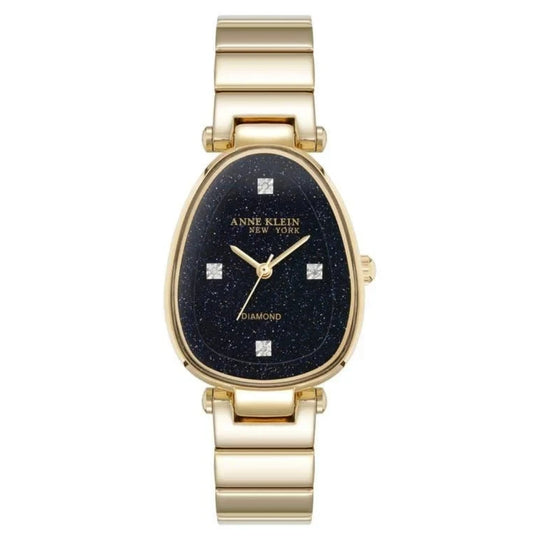Anne Klein New York Collection Women's Silver-tone Bracelet Quartz Watch - 12/7790BSGB