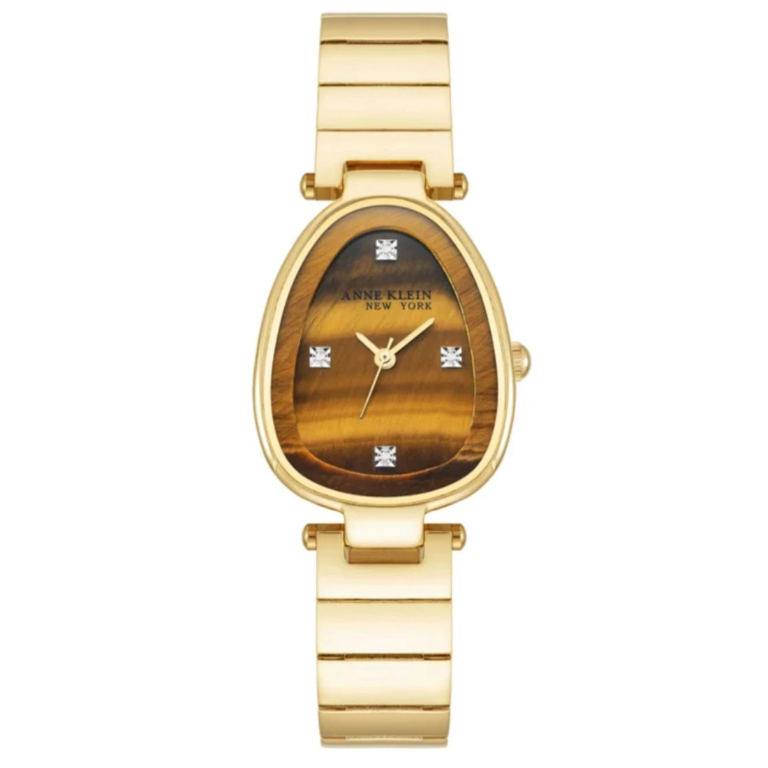Anne Klein New York Collection Women's Gold-tone Bracelet Quartz Watch - 12/7790TEGB