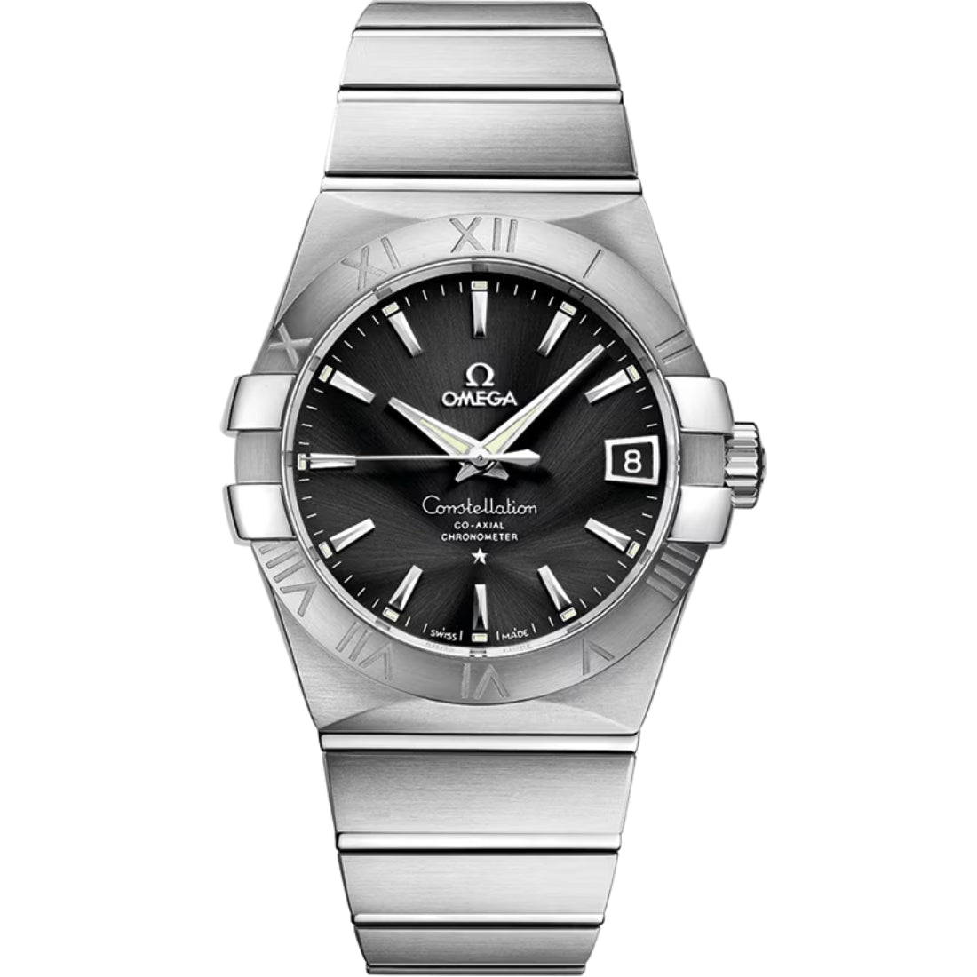 Omega Constellation Men's Black Dial Automatic Watch 123.10.38.21.01.001