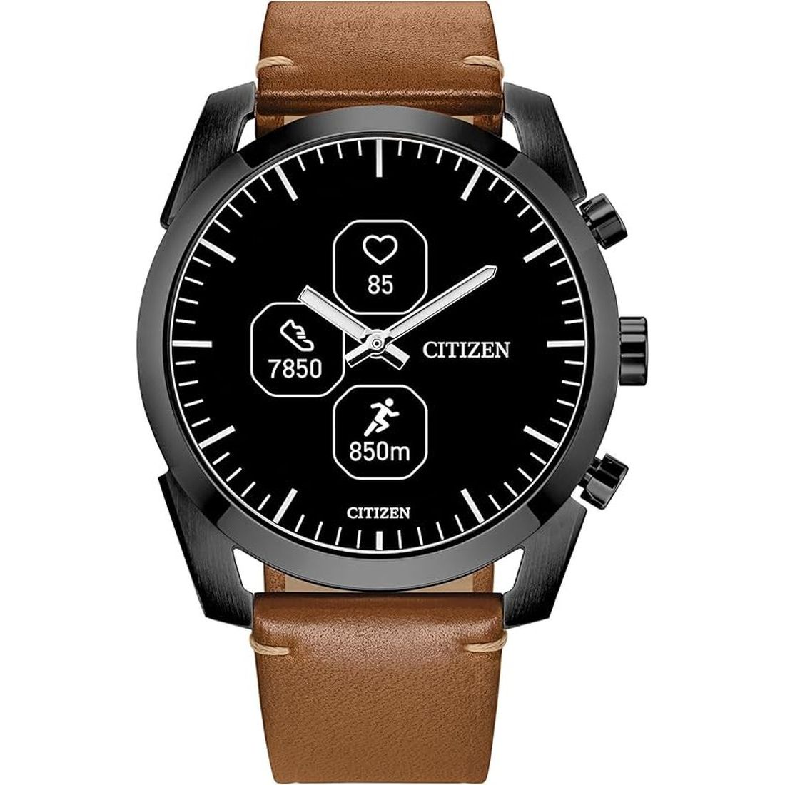 Citizen CZ Smart Hybrid Men's Brown Strap Quartz Watch - JX2017-05E