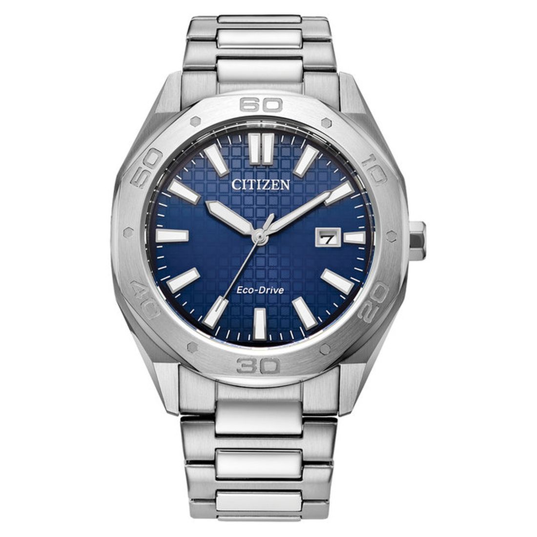 Citizen Eco-Drive Men's Silver-tone Bracelet Quartz Watch - BM7630-80L