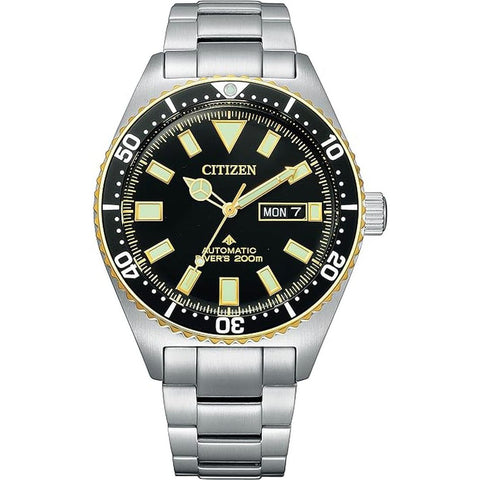 Citizen Promaster Diver Men's Silver-tone Bracelet Automatic Watch - NY0125-83E