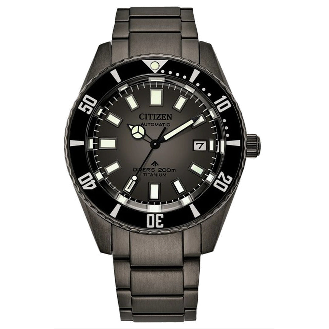 Citizen Promaster Dive Men's Black Bracelet Automatic Watch - NB6025-59H